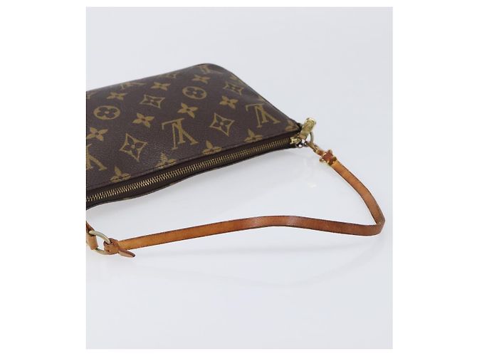 LOUIS VUITTON Monogram Pochette Accessoires Pouch M51980 LV Auth 204385 Monogramma - vista 6