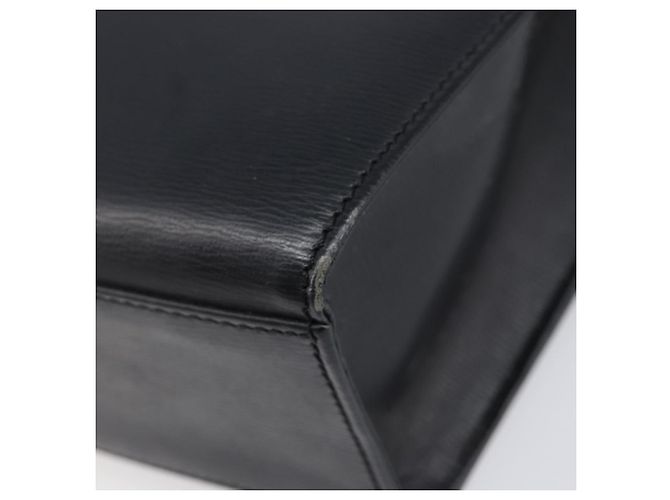Borsa a mano Christian Dior in pelle 2way Nero Oro Auth 204155 D'oro - vista 15