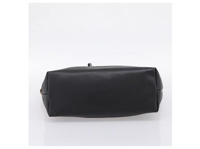 FENDI Zucca Canvas Tote Bag Schwarz Braun Auth 204873 - Ansicht 9