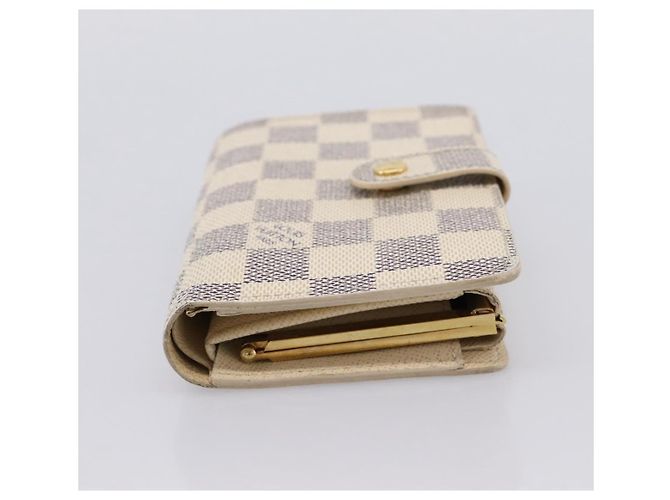 LOUIS VUITTON Damier Azur Portefeuille Viennois Wallet N61676 LV Auth 205857V - vista 4
