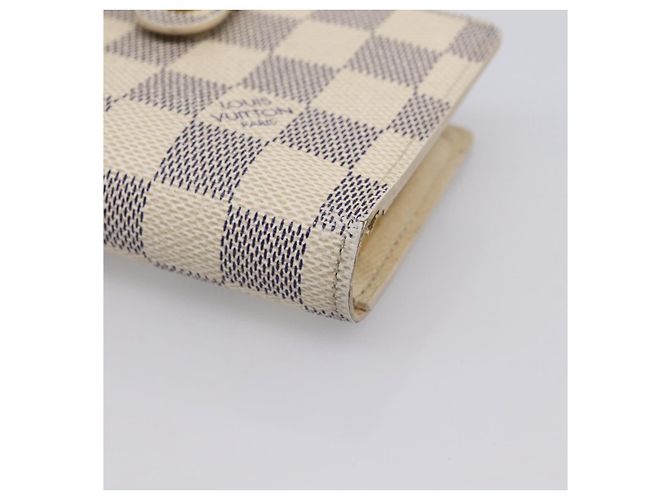 LOUIS VUITTON Damier Azur Portefeuille Viennois Wallet N61676 LV Auth 205857V - vista 7