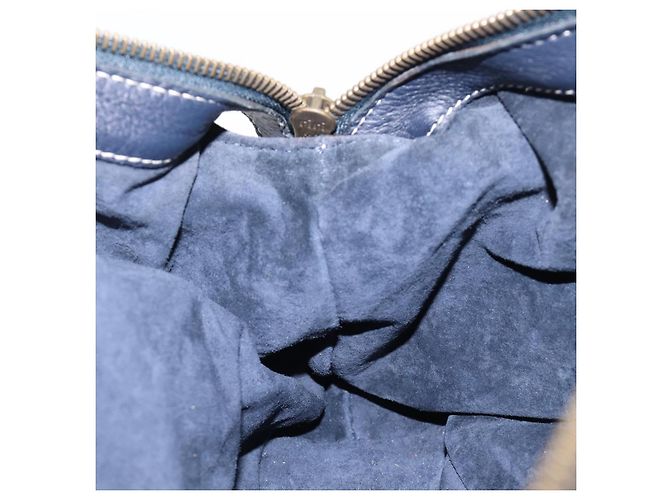 Céline Borsa a mano CELINE in pelle nera e oro Auth am12599V Nero D'oro - vista 19