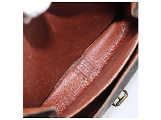 LOUIS VUITTON Bolsa de Ombro Monogram Cartouchiere MM M51253 LV Auth 205100 Monograma - vista 11