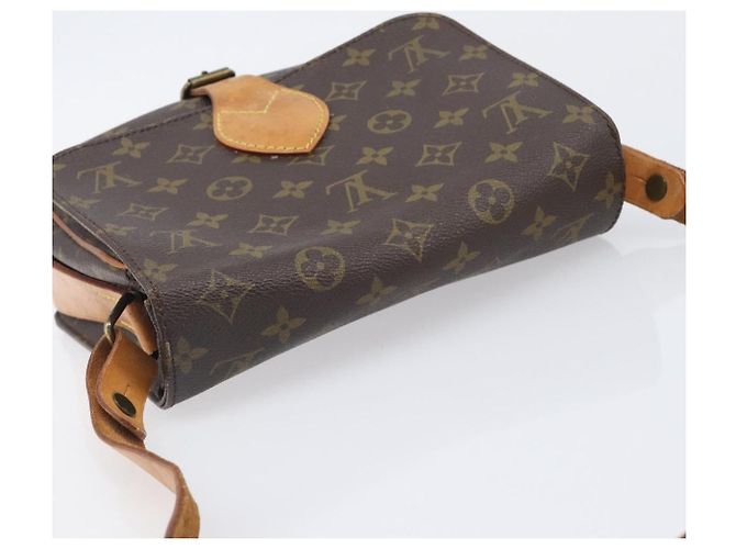 LOUIS VUITTON Bolsa de Ombro Monogram Cartouchiere MM M51253 LV Auth 205100 Monograma - vista 14