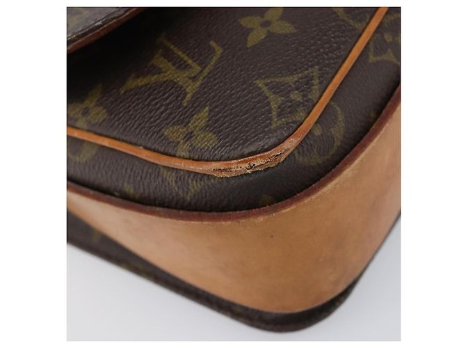 LOUIS VUITTON Bolsa de Ombro Monogram Cartouchiere MM M51253 LV Auth 205100 Monograma - vista 17