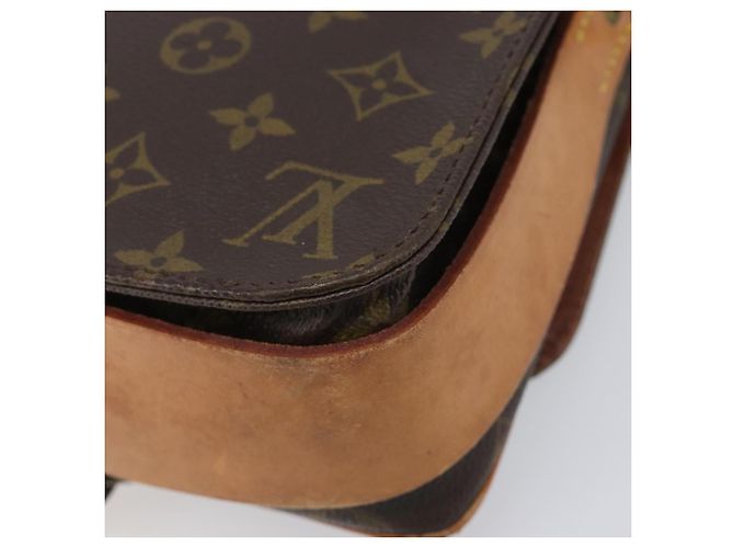 LOUIS VUITTON Bolsa de Ombro Monogram Cartouchiere MM M51253 LV Auth 205100 Monograma - vista 18
