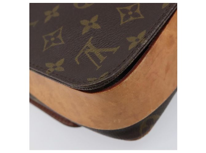 LOUIS VUITTON Bolsa de Ombro Monogram Cartouchiere MM M51253 LV Auth 205100 Monograma - vista 19