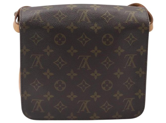 LOUIS VUITTON Bolsa de Ombro Monogram Cartouchiere MM M51253 LV Auth 205100 Monograma - vista 2