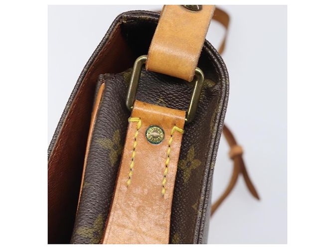 LOUIS VUITTON Bolsa de Ombro Monogram Cartouchiere MM M51253 LV Auth 205100 Monograma - vista 20