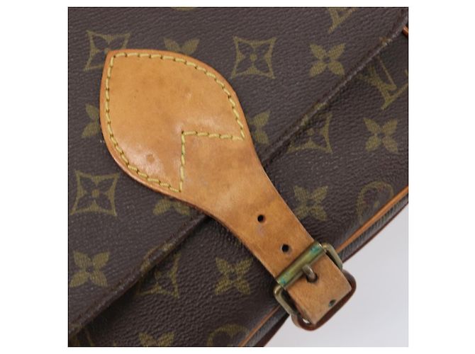 LOUIS VUITTON Bolsa de Ombro Monogram Cartouchiere MM M51253 LV Auth 205100 Monograma - vista 21