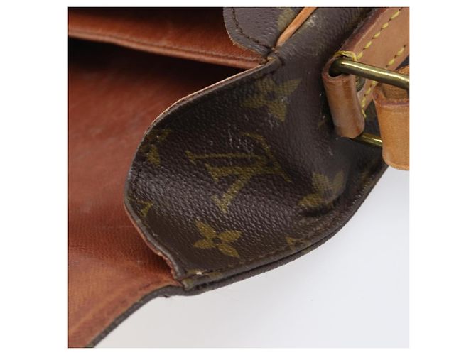 LOUIS VUITTON Bolsa de Ombro Monogram Cartouchiere MM M51253 LV Auth 205100 Monograma - vista 24