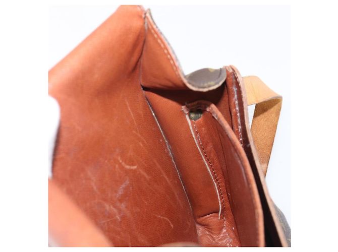 LOUIS VUITTON Bolsa de Ombro Monogram Cartouchiere MM M51253 LV Auth 205100 Monograma - vista 27