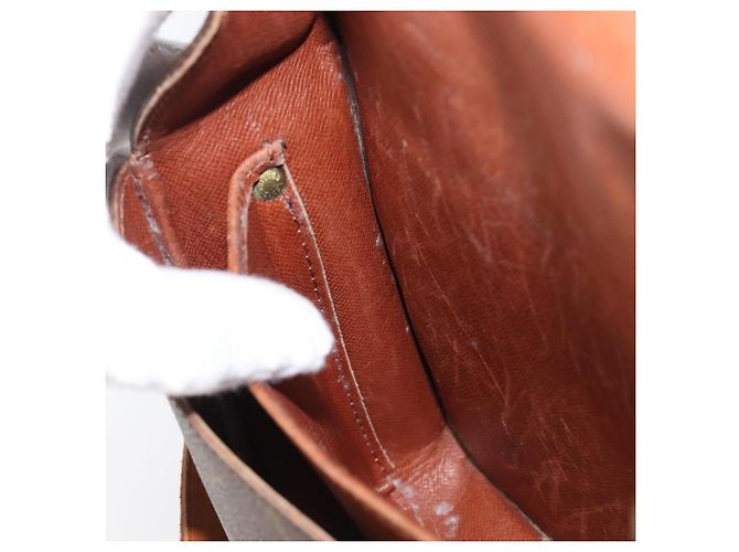 LOUIS VUITTON Bolsa de Ombro Monogram Cartouchiere MM M51253 LV Auth 205100 Monograma - vista 28