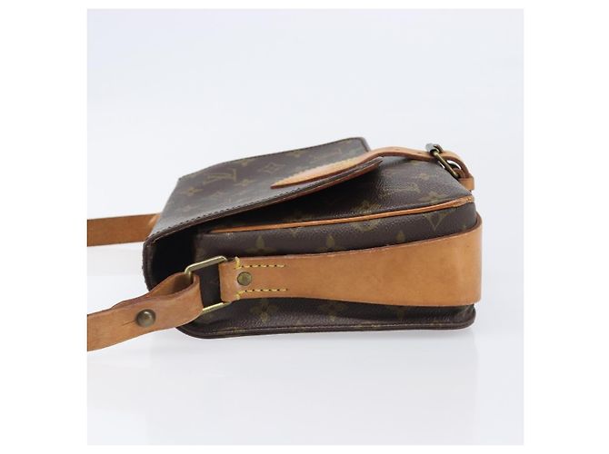 LOUIS VUITTON Bolsa de Ombro Monogram Cartouchiere MM M51253 LV Auth 205100 Monograma - vista 4