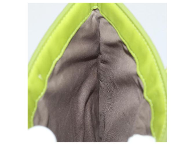 Housse iPad BOTTEGA VENETA INTRECCIATO en cuir Vert Auth 204255 - vue 20