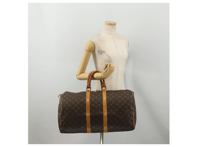 LOUIS VUITTON Monogram Keepall 45 Boston Bag M41428 LV Auth 201917 Monogramm - Ansicht 23