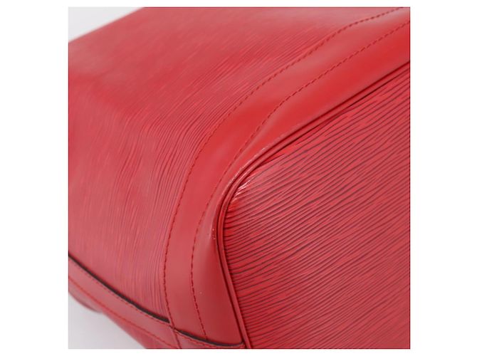 Borsa a tracolla LOUIS VUITTON Epi Noe Rossa M44007 LV Auth ki6821A Rosso - vista 15