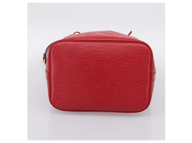 Borsa a tracolla LOUIS VUITTON Epi Noe Rossa M44007 LV Auth ki6821A Rosso - vista 5
