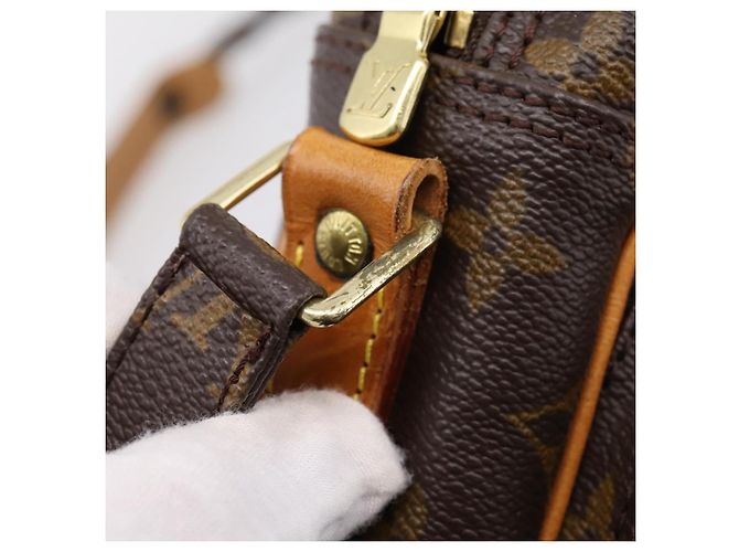 LOUIS VUITTON Monogram Nile Shoulder Bag M45244 LV Auth 204609A Monograma - vista 8