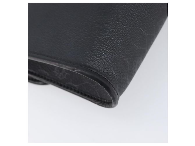 Borsa a tracolla Christian Dior Honeycomb Chain PVC Nero Tono Oro Auth 204705A - vista 14