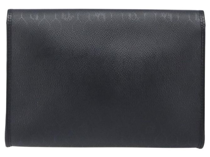Borsa a tracolla Christian Dior Honeycomb Chain PVC Nero Tono Oro Auth 204705A - vista 3
