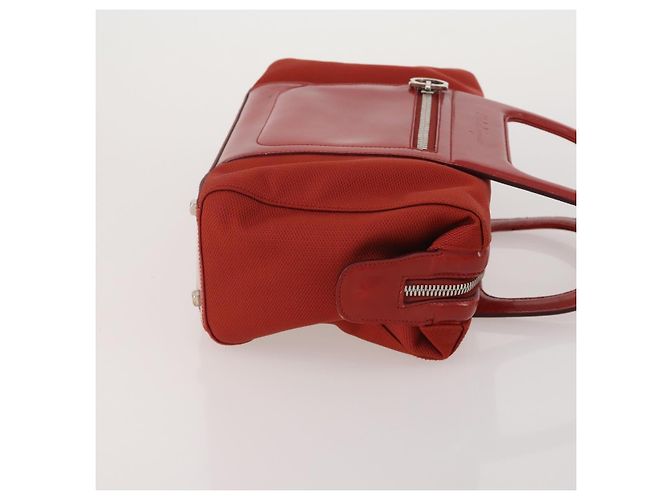 Borsa a tracolla Salvatore Ferragamo in pelle e tela set da 3 Orange White Auth 202776 Bianco Arancione - vista 4