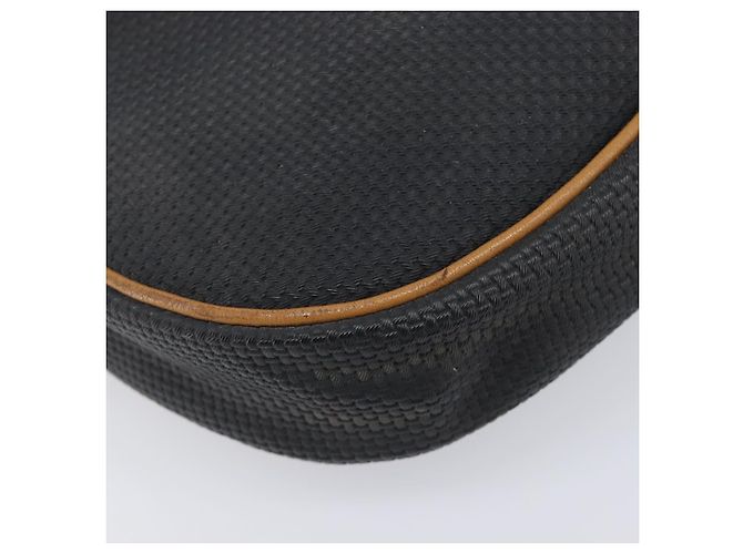 Autre Marque Borsa a tracolla SAINT LAURENT PVC Canvas Black Gold Auth 203496 Nero D'oro - vista 16