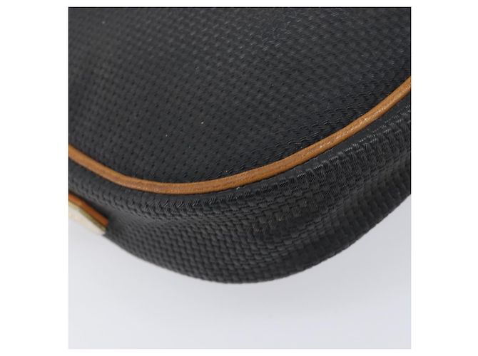 Autre Marque Borsa a tracolla SAINT LAURENT PVC Canvas Black Gold Auth 203496 Nero D'oro - vista 18