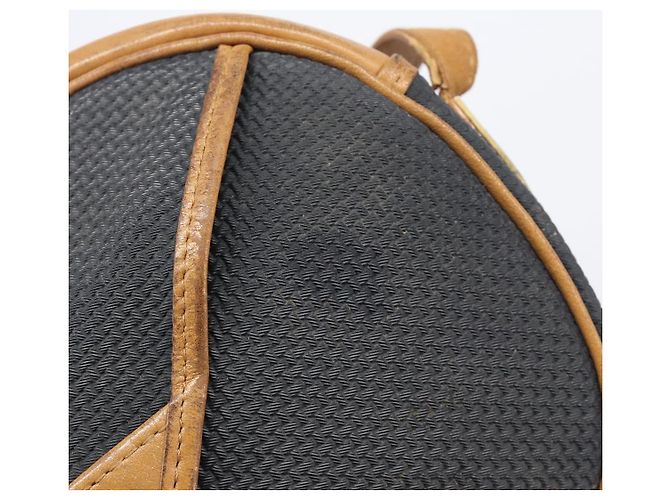 Autre Marque Borsa a tracolla SAINT LAURENT PVC Canvas Black Gold Auth 203496 Nero D'oro - vista 19