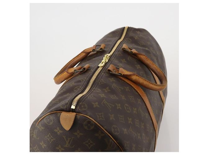 LOUIS VUITTON Monogram Keepall 50 Boston Bag M41426 LV Auth 202283A Monogramm - Ansicht 6