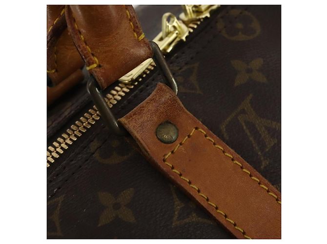LOUIS VUITTON Monogram Keepall 50 Boston Bag M41426 LV Auth 202283A Monogramm - Ansicht 8