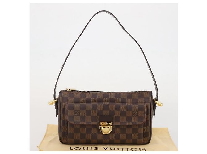 LOUIS VUITTON Damier Ebene Ravello PM Shoulder Bag N60007 LV Auth 205080V - vista 12