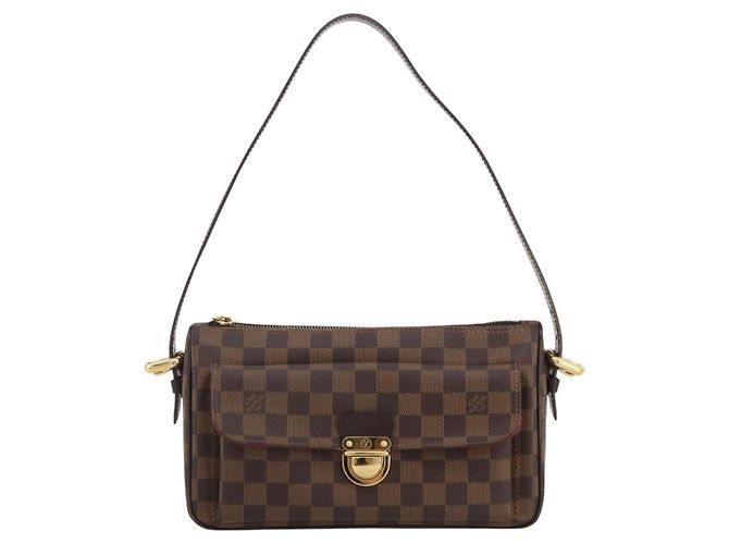 LOUIS VUITTON Damier Ebene Ravello PM Shoulder Bag N60007 LV Auth 205080V - vista 13