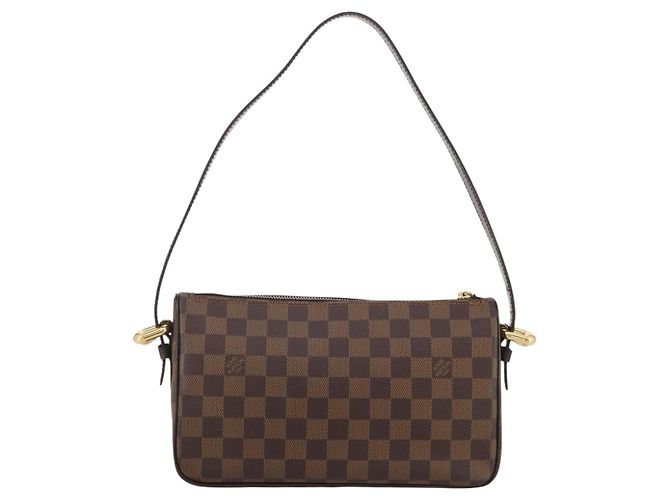 LOUIS VUITTON Damier Ebene Ravello PM Shoulder Bag N60007 LV Auth 205080V - vista 2