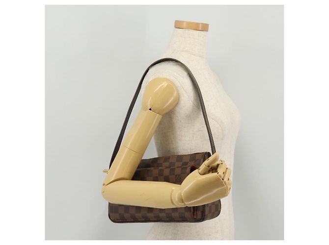 LOUIS VUITTON Damier Ebene Ravello PM Shoulder Bag N60007 LV Auth 205080V - vista 28