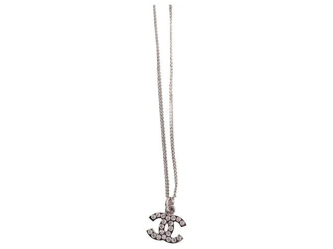 Collar Chanel en plata - vista 2
