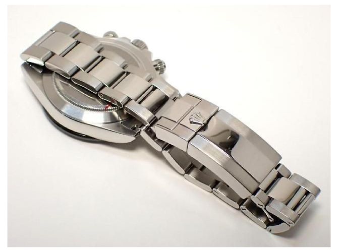 ROLEX Daytona quadrante nero 116500LN '19 Uomo Argento - vista 6