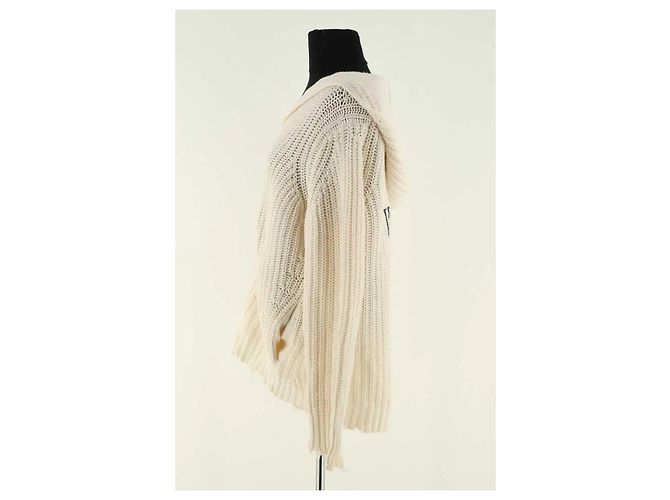 Zadig & Voltaire Strickjacke Beige Baumwolle M - Ansicht 3