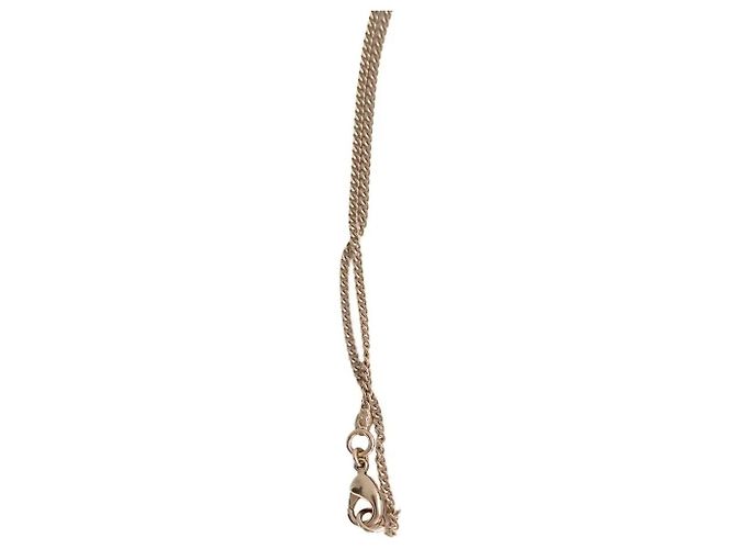 Collana Chanel dorata in acciaio D'oro - vista 3