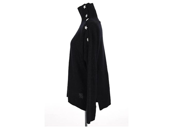 Zadig & Voltaire Jersey Alma Bijoux negro - vista 2