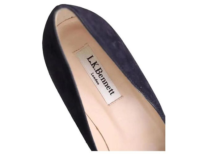 Lk Bennett Tacchi Floret blu navy - vista 5
