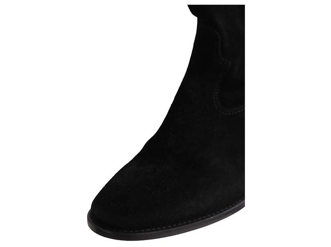 Stivaletti Isabel Marant Etoile in camoscio nero 39 - vista 5