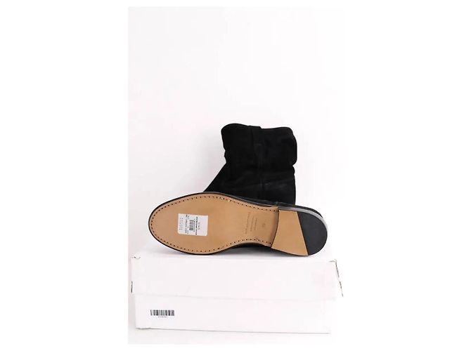 Stivaletti Isabel Marant Etoile in camoscio nero 39 - vista 6