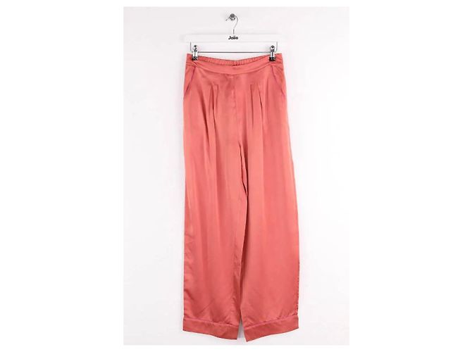 Pijama de seda Eres naranja - vista 4
