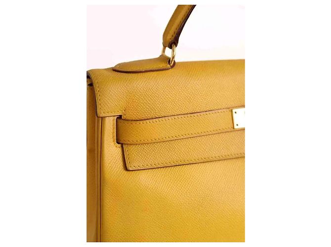 Hermès Bolso Kelly 32 amarillo - vista 6