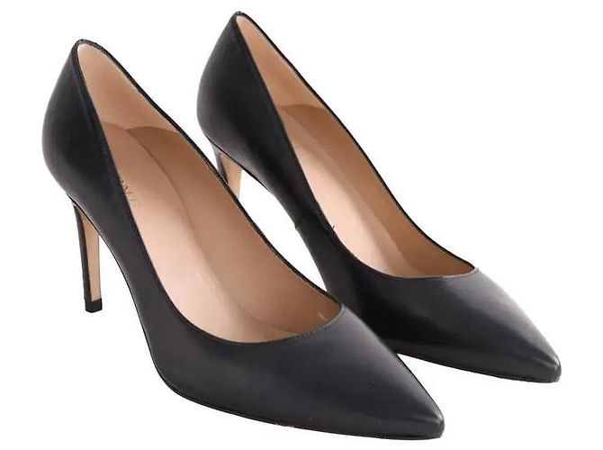 Lk Bennett Floret Absatzschuhe aus Leder schwarz - Ansicht 3