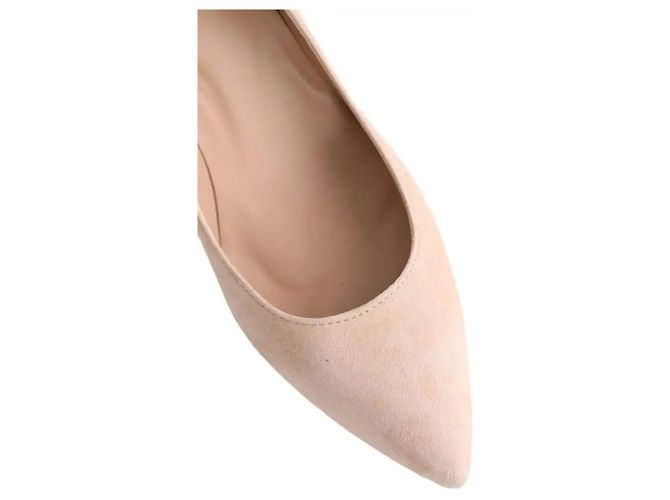 Lk Bennett Floret Absatzschuhe beige Wildleder - Ansicht 4