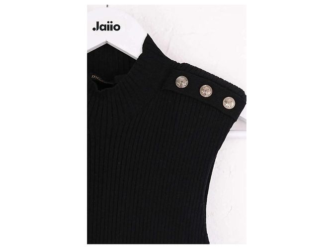 Vestido negro Maje - vista 2