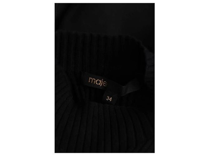 Vestido negro Maje - vista 5