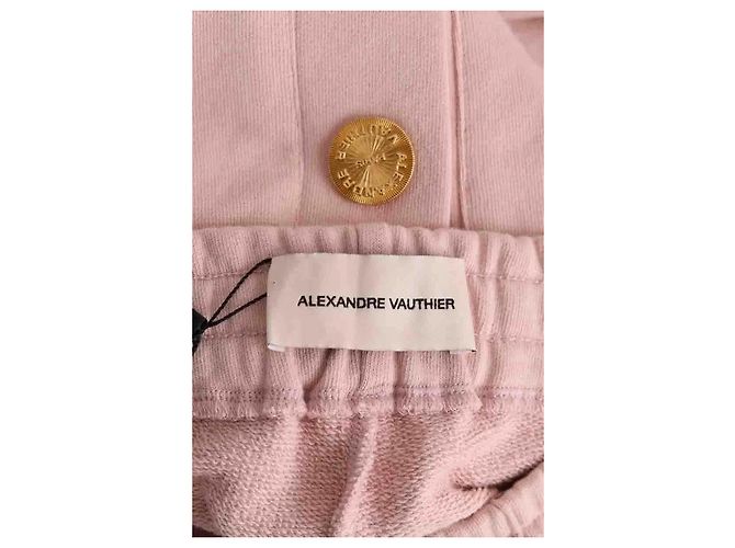 Alexandre Vauthier Pantalones rectos rosa - vista 5